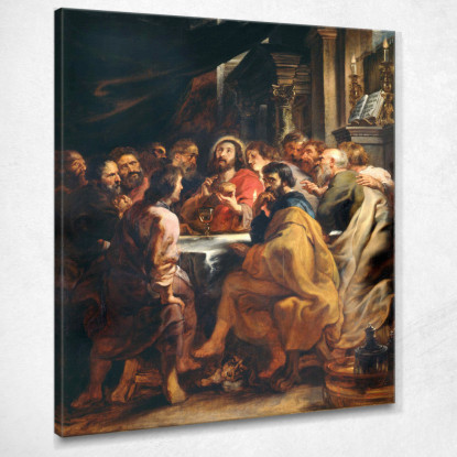 Ultima Cena Peter Paul Rubens ppr106 quadro stampato su tela