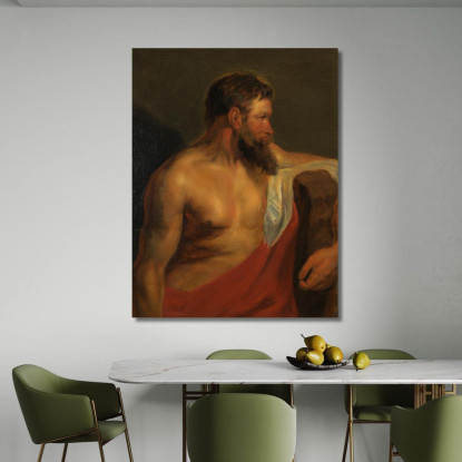 Mannentorso Peter Paul Rubens ppr110 quadro stampato su tela