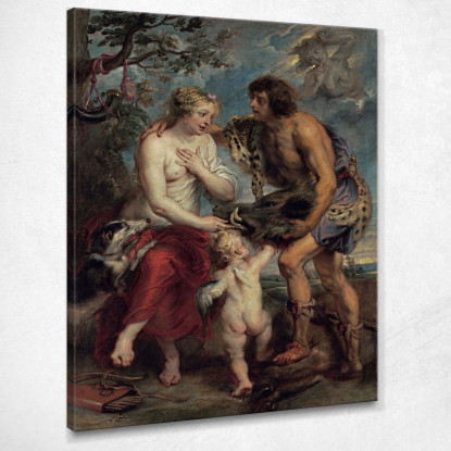 Meleagro E Atalante Peter Paul Rubens ppr114 quadro stampato su tela