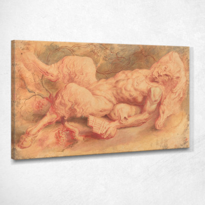 Pan Reclinabile Peter Paul Rubens ppr127 quadro stampato su tela