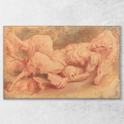 Pan Reclinabile Peter Paul Rubens ppr127 quadro stampato su tela