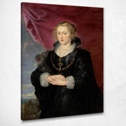 Ritratto Di Una Signora Peter Paul Rubens ppr133 quadro stampato su tela