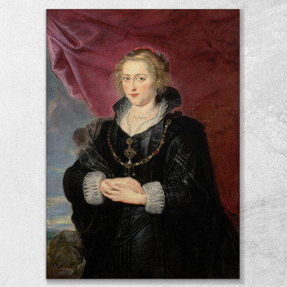 Ritratto Di Una Signora Peter Paul Rubens ppr133 quadro stampato su tela