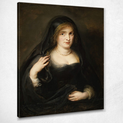 Ritratto Di Una Donna Peter Paul Rubens ppr137 quadro stampato su tela