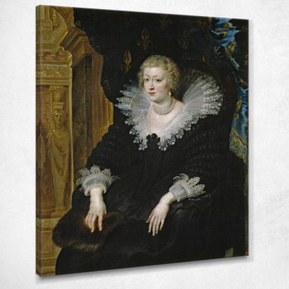 Ritratto Di Anna D'Austria Peter Paul Rubens ppr143 quadro stampato su tela