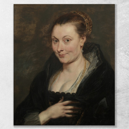 Ritratto Di Isabella Brant Peter Paul Rubens ppr146 quadro stampato su tela