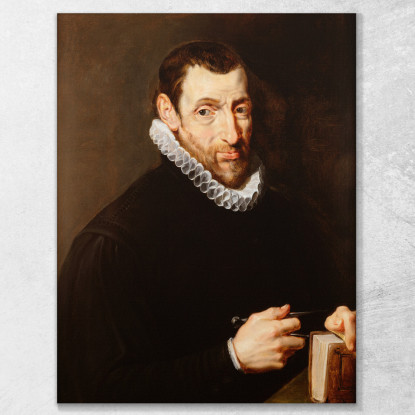 Ritratto Di Christopher Plantin Peter Paul Rubens ppr150 quadro stampato su tela