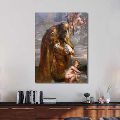 Sant'Agostino Peter Paul Rubens ppr160 quadro stampato su tela