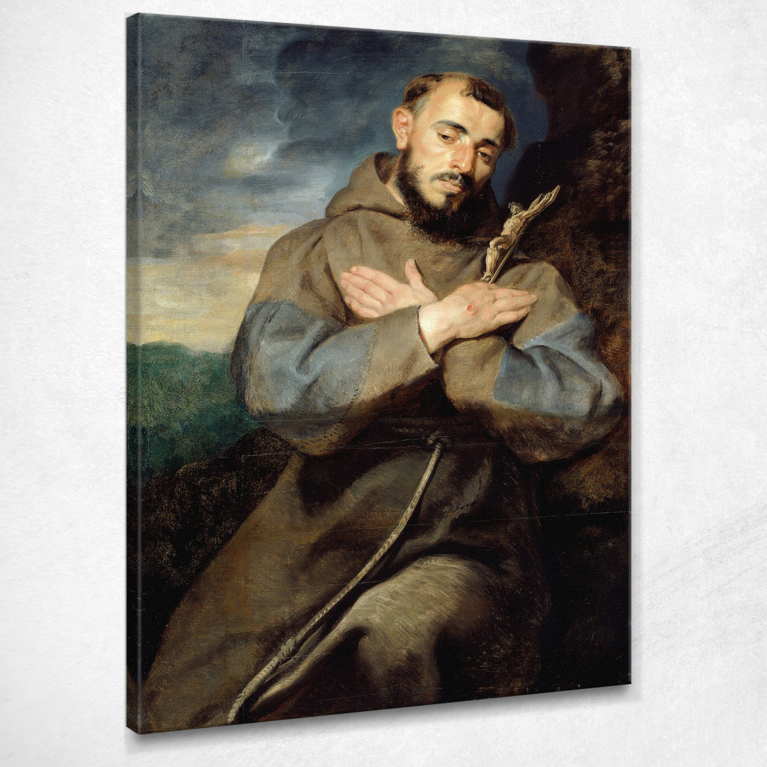 San Francesco Peter Paul Rubens ppr163 quadro stampato su tela