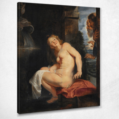 Susanna E I Vecchioni 2 Peter Paul Rubens ppr199 quadro stampato su tela