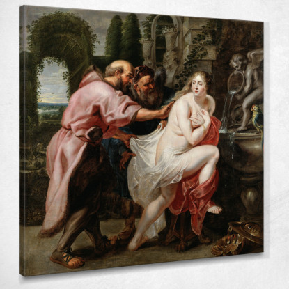 Susanna E I Vecchioni Peter Paul Rubens ppr200 quadro stampato su tela