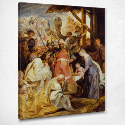 L'Adorazione Dei Magi 2 Peter Paul Rubens ppr205 quadro stampato su tela