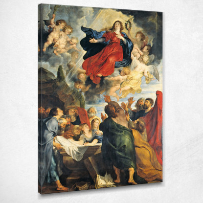 L'Assunzione Della Vergine Maria Peter Paul Rubens ppr214 quadro stampato su tela