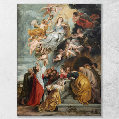 L'Assunzione Della Vergine Peter Paul Rubens ppr215 quadro stampato su tela