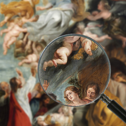 L'Assunzione Della Vergine Peter Paul Rubens ppr215 quadro stampato su tela