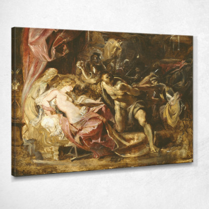 La Cattura Di Sansone Peter Paul Rubens ppr218 quadro stampato su tela