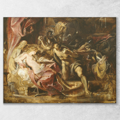 La Cattura Di Sansone Peter Paul Rubens ppr218 quadro stampato su tela