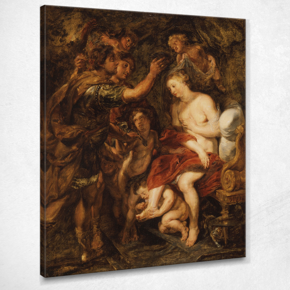 L'Incoronazione Di Rossana Peter Paul Rubens ppr222 quadro stampato su tela