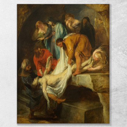 La Sepoltura Di Cristo Peter Paul Rubens ppr230 quadro stampato su tela