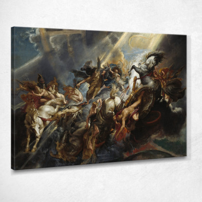 La Caduta Di Fetonte Peter Paul Rubens ppr232 quadro stampato su tela