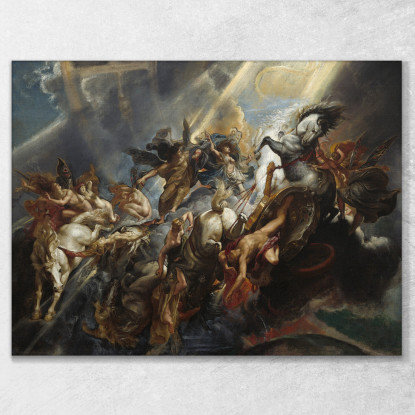 La Caduta Di Fetonte Peter Paul Rubens ppr232 quadro stampato su tela