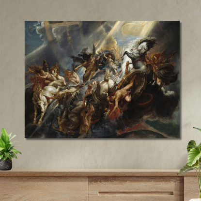 La Caduta Di Fetonte Peter Paul Rubens ppr232 quadro stampato su tela