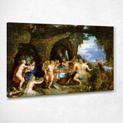 La Festa Di Acheloüs Peter Paul Rubens ppr234 quadro stampato su tela