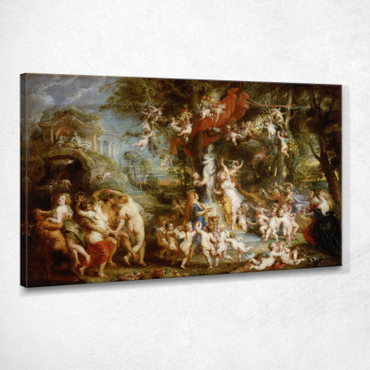 La Festa Di Venere Peter Paul Rubens ppr237 quadro stampato su tela