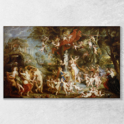 La Festa Di Venere Peter Paul Rubens ppr237 quadro stampato su tela