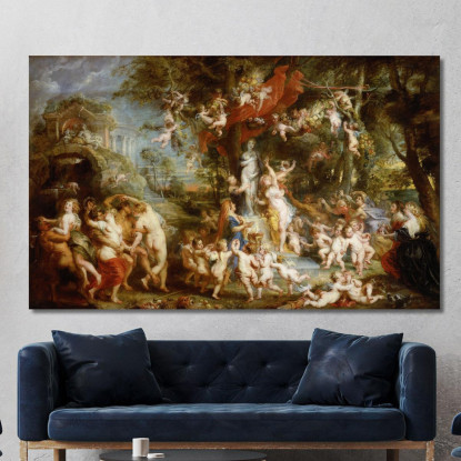 La Festa Di Venere Peter Paul Rubens ppr237 quadro stampato su tela