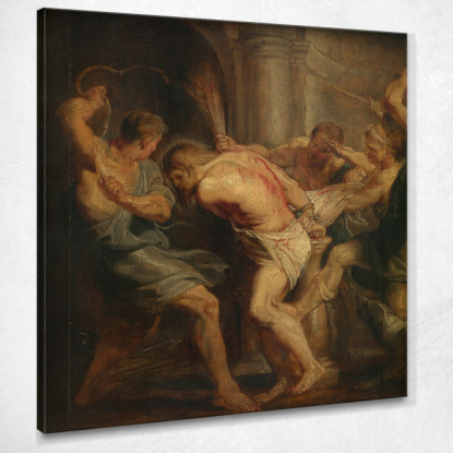 La Flagellazione Di Cristo Peter Paul Rubens ppr238 quadro stampato su tela