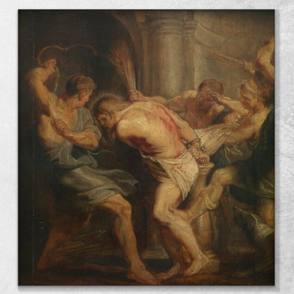 La Flagellazione Di Cristo Peter Paul Rubens ppr238 quadro stampato su tela