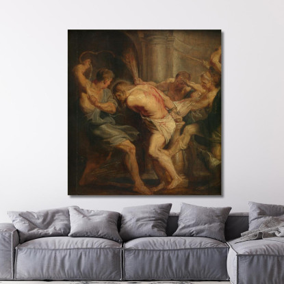 La Flagellazione Di Cristo Peter Paul Rubens ppr238 quadro stampato su tela