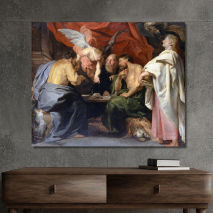 I Quattro Evangelisti Peter Paul Rubens ppr239 quadro stampato su tela