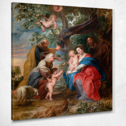 La Sacra Famiglia Sotto Un Melo Peter Paul Rubens ppr246 quadro stampato su tela