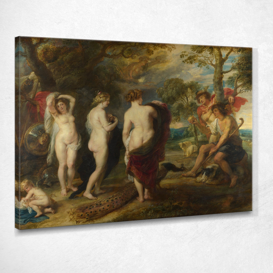 Il Giudizio Di Parigi Peter Paul Rubens ppr258 quadro stampato su tela