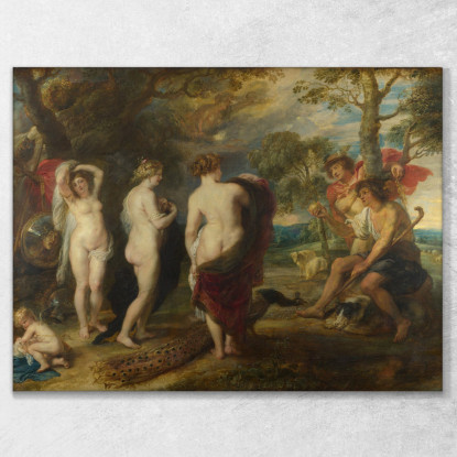 Il Giudizio Di Parigi Peter Paul Rubens ppr258 quadro stampato su tela