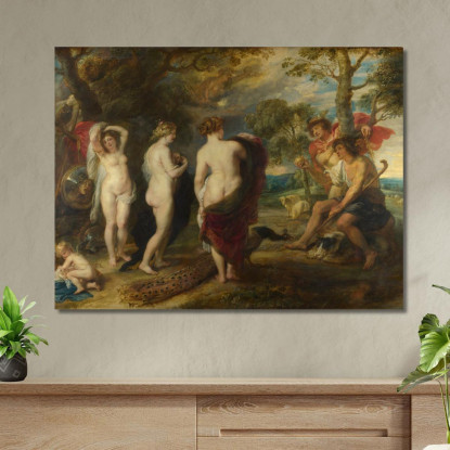 Il Giudizio Di Parigi Peter Paul Rubens ppr258 quadro stampato su tela