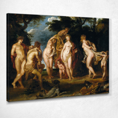 Il Giudizio Di Paride Peter Paul Rubens ppr260 quadro stampato su tela