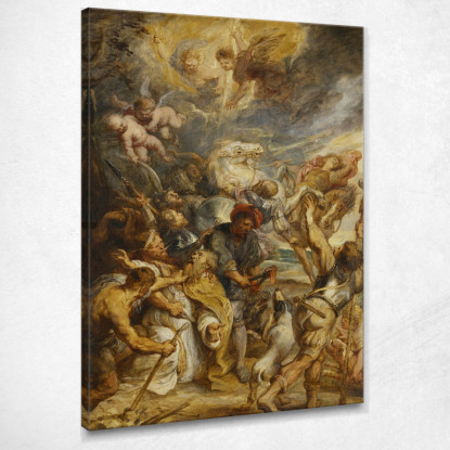 Il Martirio Di San Livino Peter Paul Rubens ppr264 quadro stampato su tela