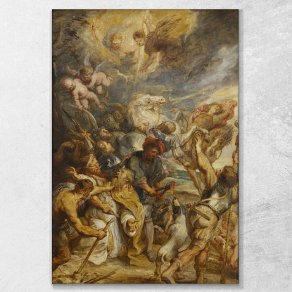 Il Martirio Di San Livino Peter Paul Rubens ppr264 quadro stampato su tela