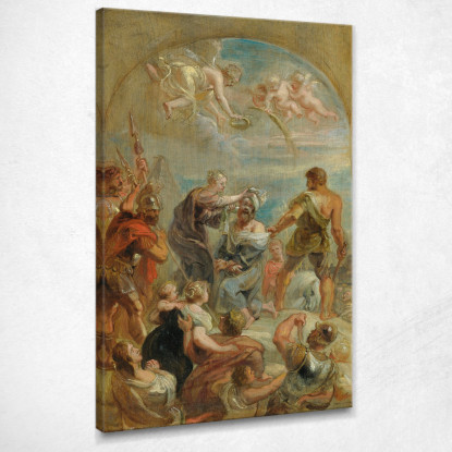 Il Martirio Di San Paolo Peter Paul Rubens ppr265 quadro stampato su tela