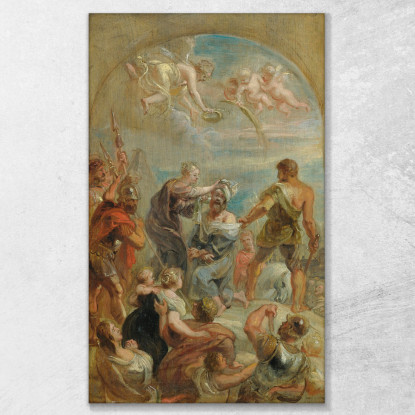 Il Martirio Di San Paolo Peter Paul Rubens ppr265 quadro stampato su tela