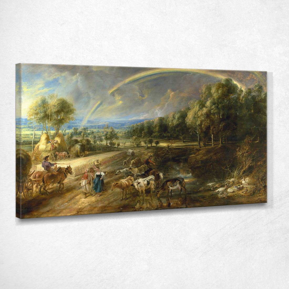 Il Paesaggio Arcobaleno Peter Paul Rubens ppr275 quadro stampato su tela