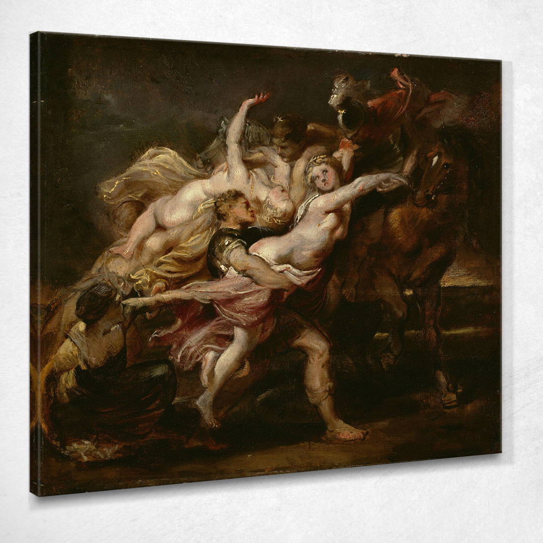 Il Ratto Delle Figlie Di Levkippo Peter Paul Rubens ppr277 quadro stampato su tela