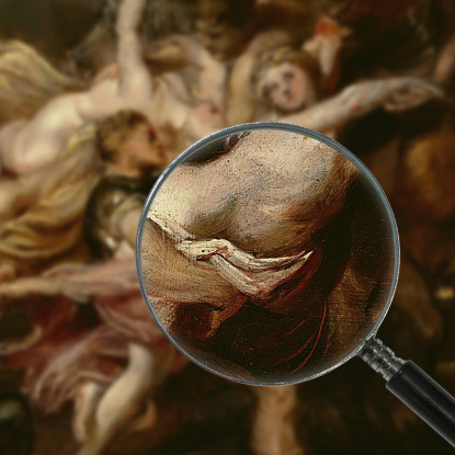 Il Ratto Delle Figlie Di Levkippo Peter Paul Rubens ppr277 quadro stampato su tela