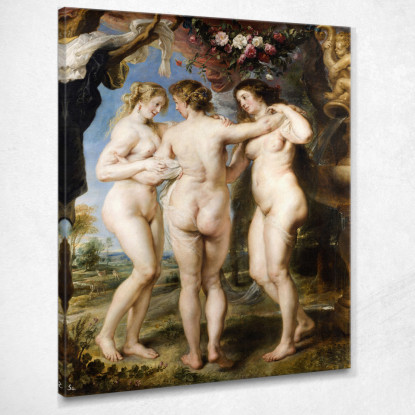 Le Tre Grazie Peter Paul Rubens ppr284 quadro stampato su tela