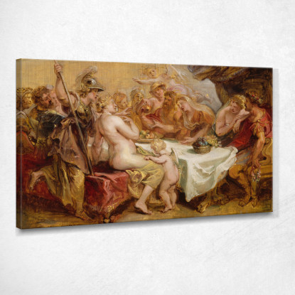 Le Nozze Di Peleo E Teti Peter Paul Rubens ppr293 quadro stampato su tela