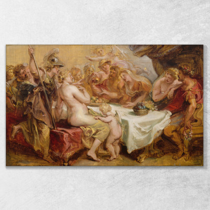 Le Nozze Di Peleo E Teti Peter Paul Rubens ppr293 quadro stampato su tela