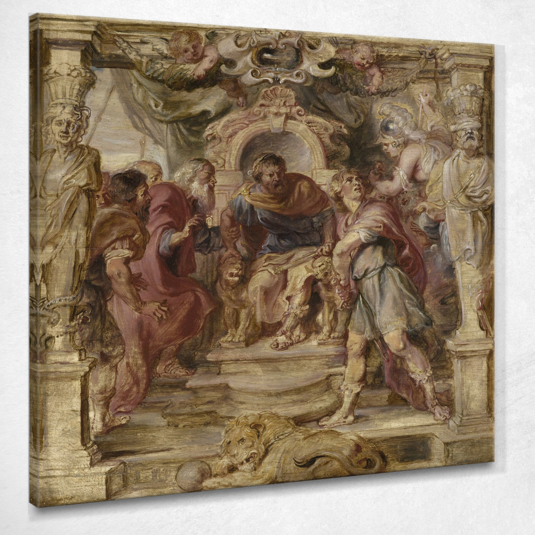 L'Ira Di Achille Peter Paul Rubens ppr294 quadro stampato su tela